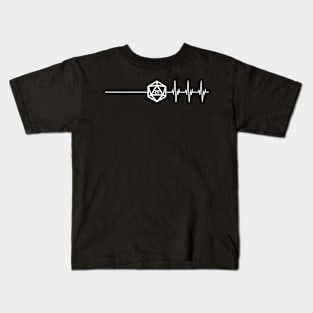 Death Save Critical Success Nat20 D20 Kids T-Shirt